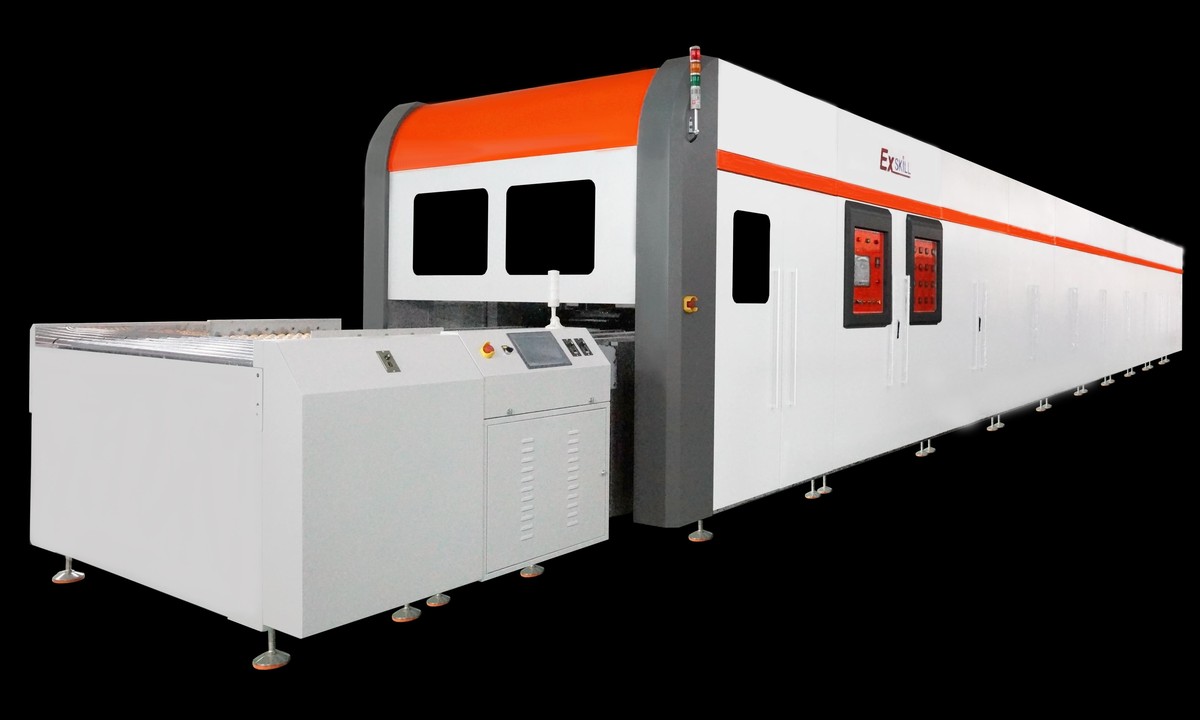 智能连线-双列翻页式后固化节能隧道烘箱